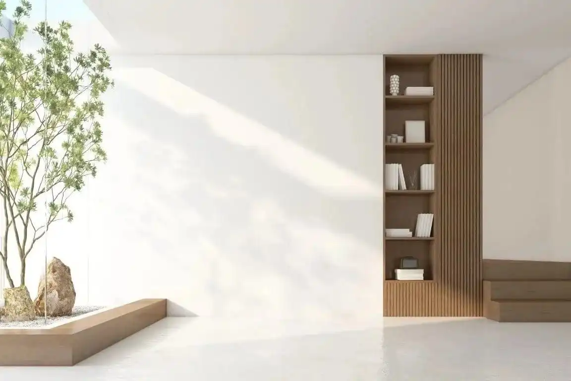 Intérieur soigné d'une résidence secondaire